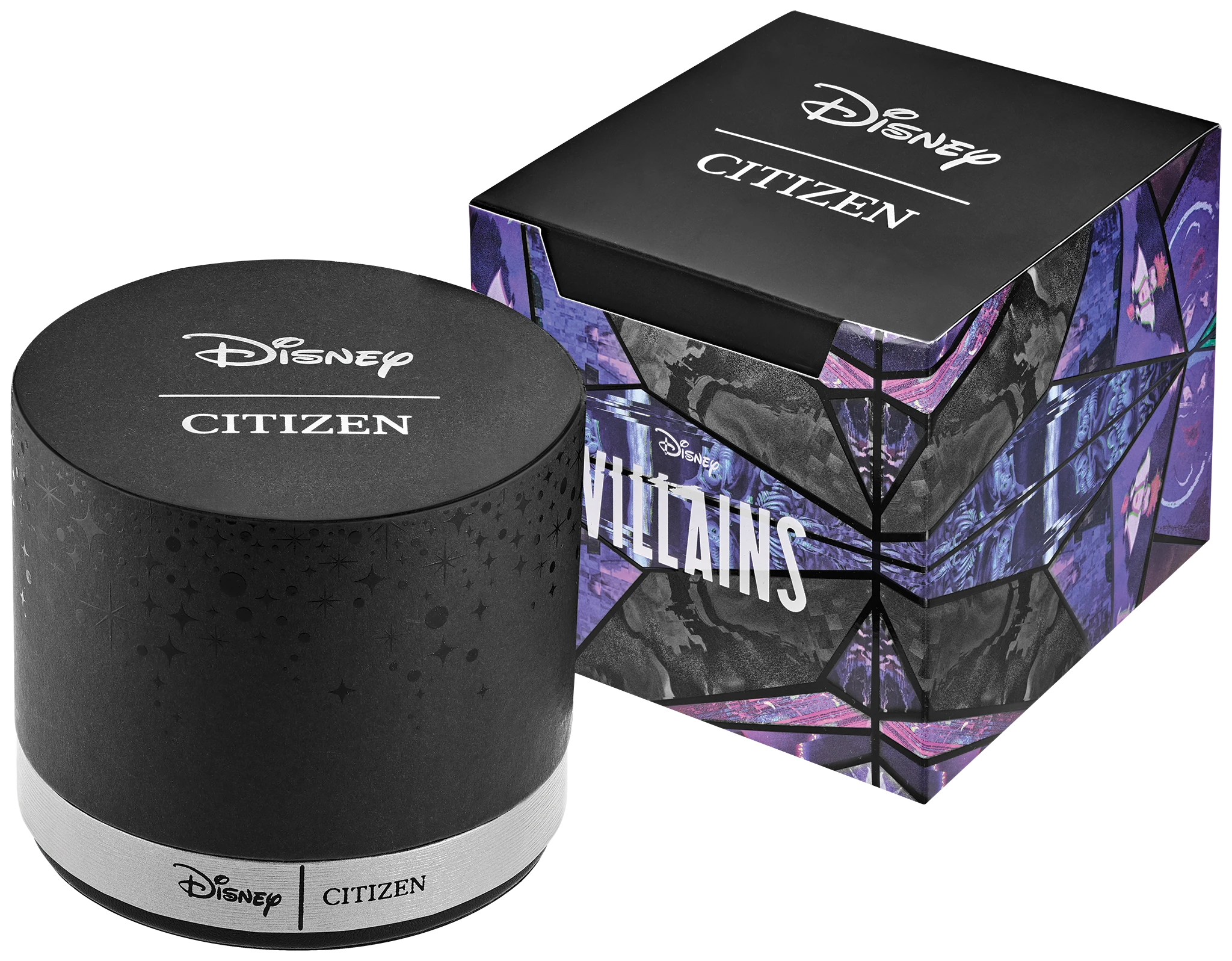 Cruella De Vil Black Dial Leather Strap FE7045-09W | CITIZEN